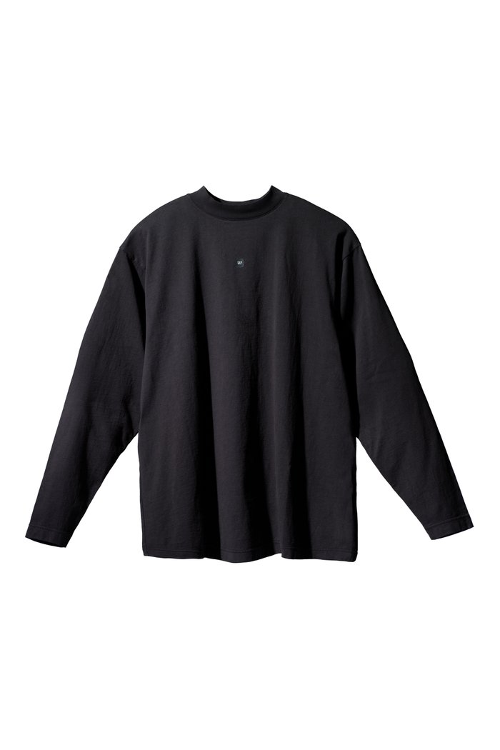 

Long Sleeve T-shirt in Cotton, Black