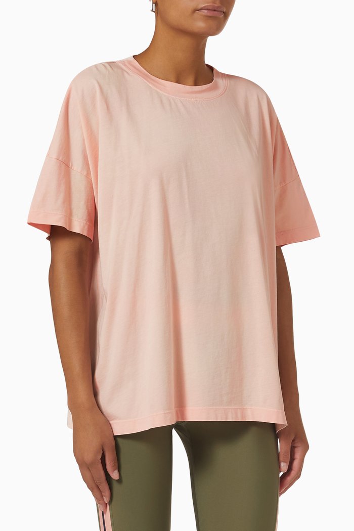 

Dakota T-shirt in Organic Cotton, Pink