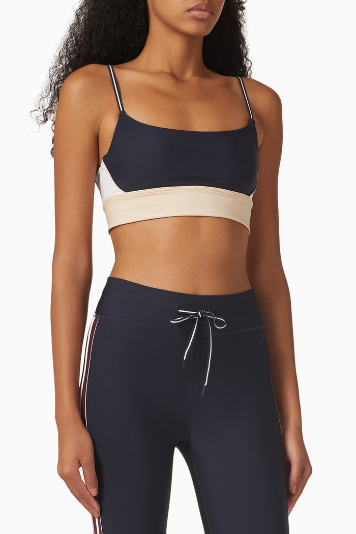 

Mirador Natacha Bra in Stretch Nylon, Blue
