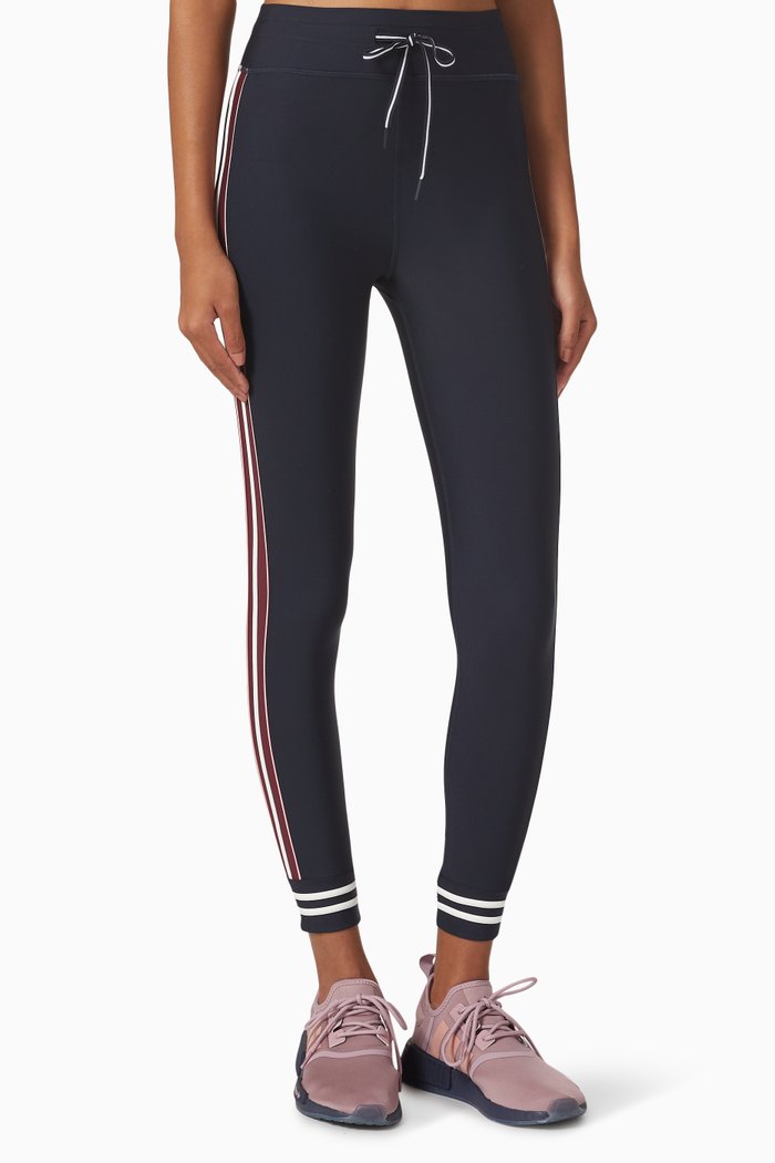 

Mirador Midi Pants in Stretch Nylon, Blue