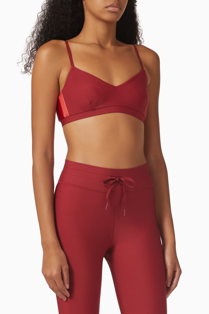 

Delmira Ballet Bra in Stretch Nylon, Red