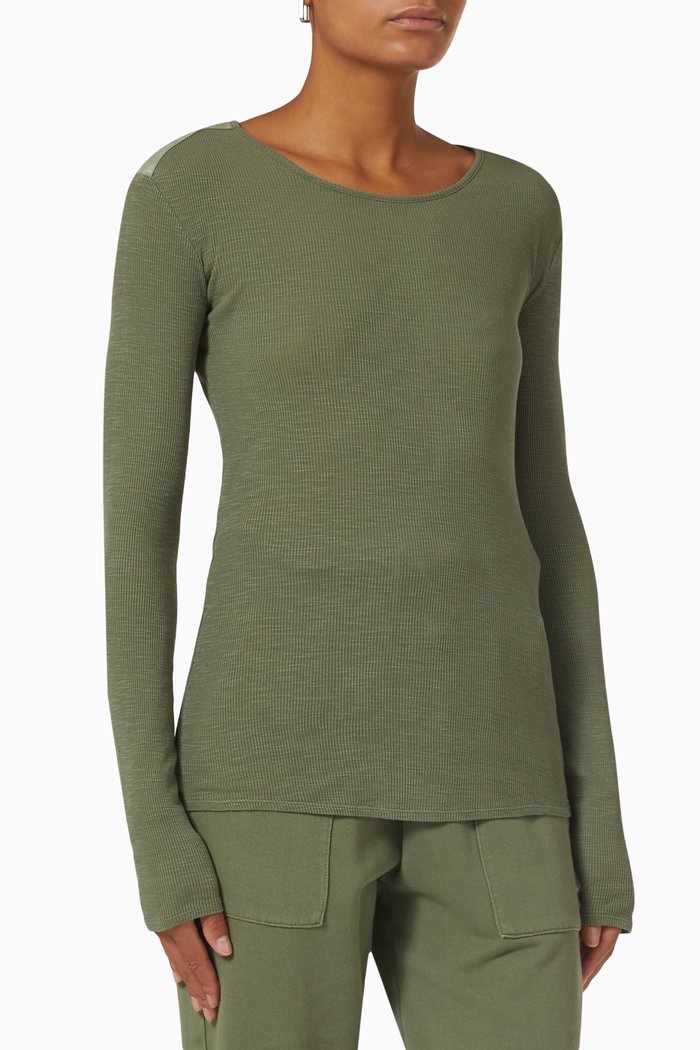 

Coterie Chrissy Long Sleeve Top, Green