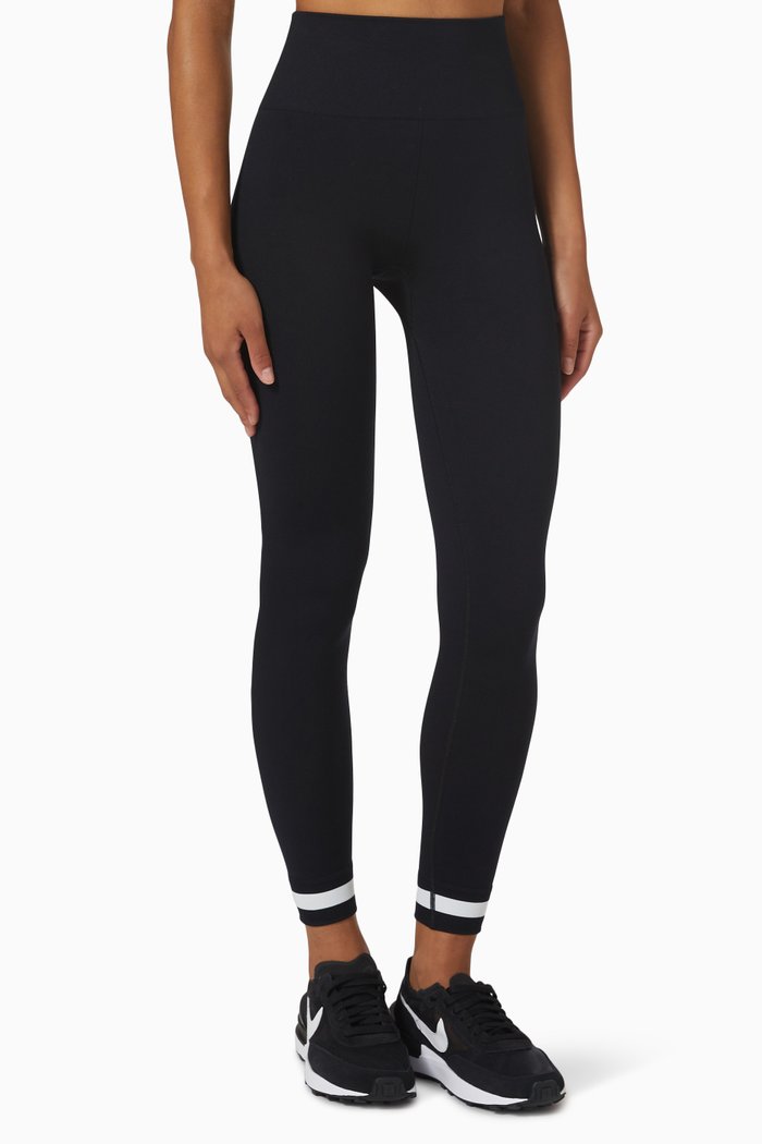 

Seamless Midi Leggings, 7/8, Black