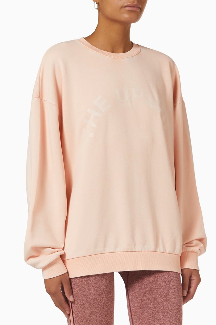 

Santosha Saturn Sweatshirt, Pink