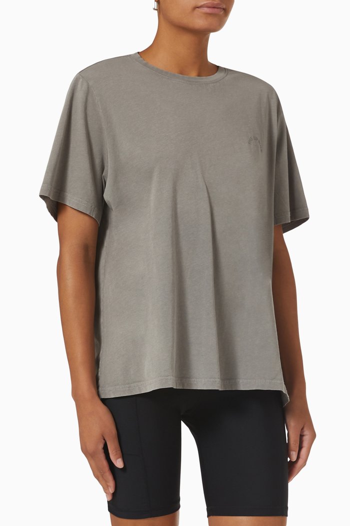 

Santosha Eva T-shirt in Organic Cotton, Grey