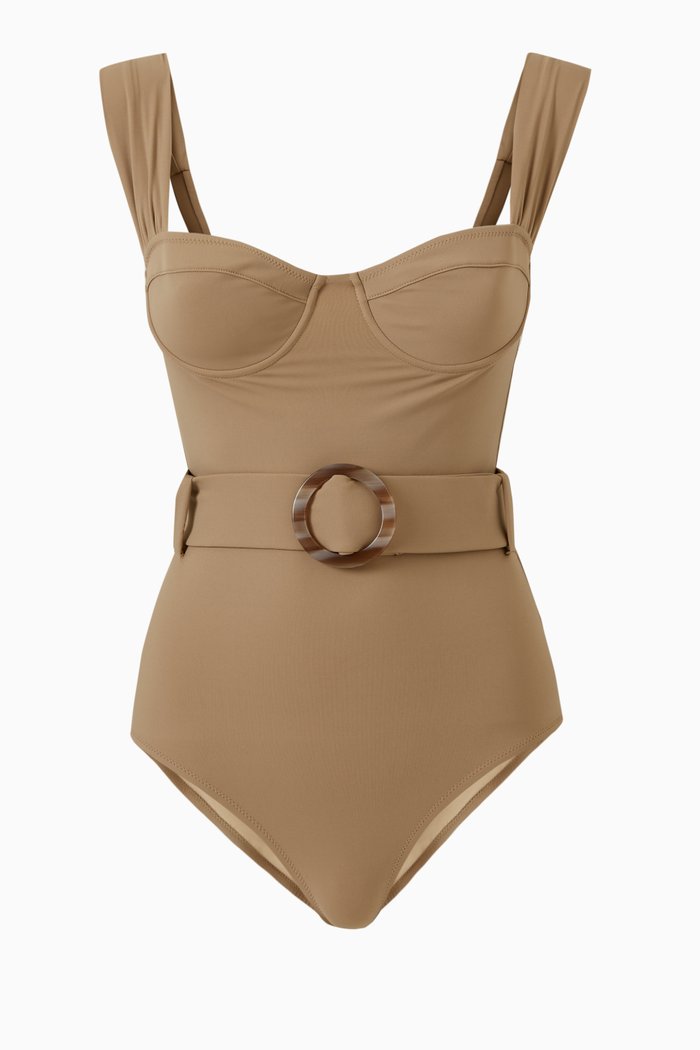 Parker Swimsuit in ECONYL®, Neutral