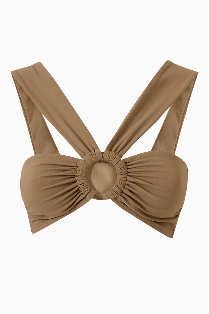 

Sia Bikini Top in ECONYL®, Neutral