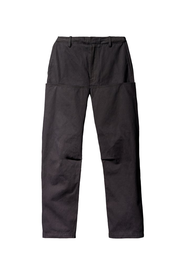 

Sateen Cargo Pants in Cotton, Black