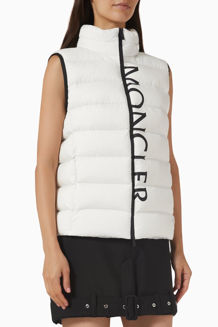 

Cenis Vest in Padded Nylon, White