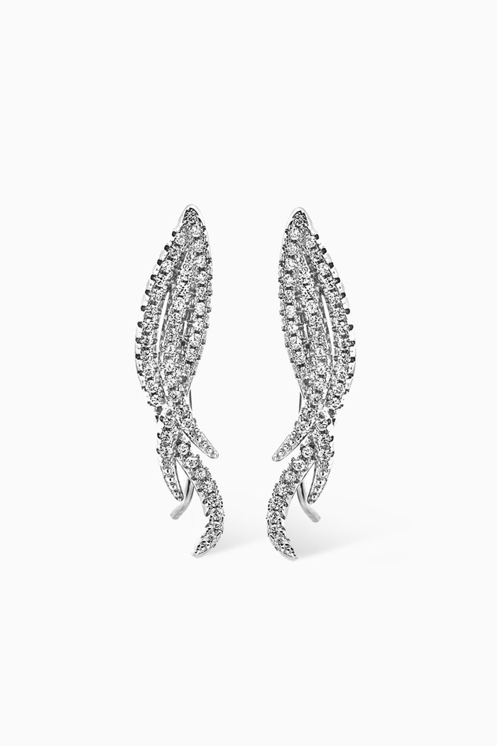 

MULTI CRYSTAL DROP E | 215433347, Silver