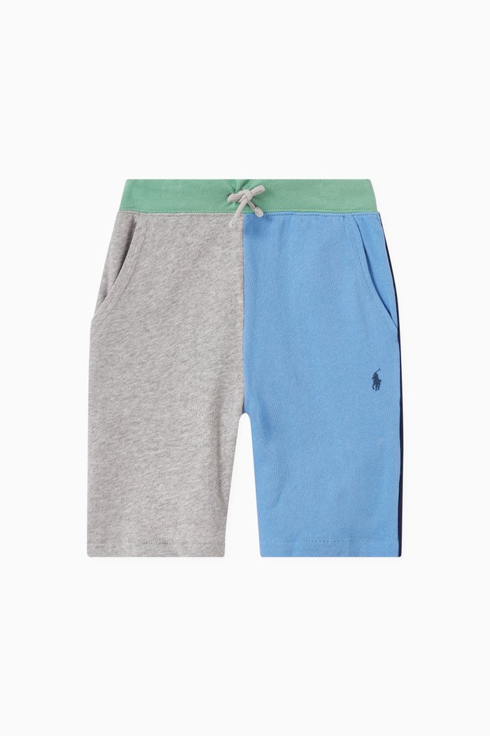 

Colour-block Shorts in Cotton Spa Terry, Multicolour