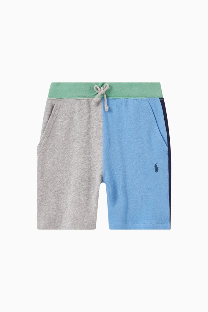 

Colour-block Shorts in Cotton Spa Terry, Multicolour