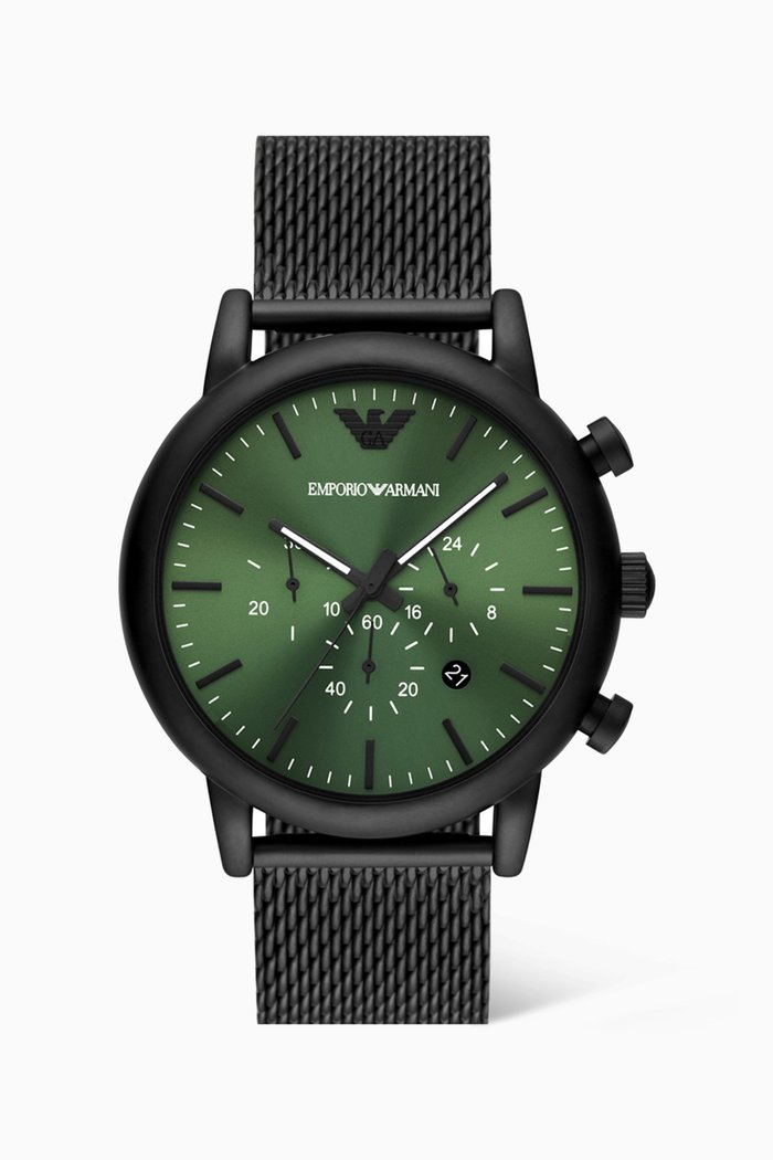 

Luigi Chrono Watch, Black