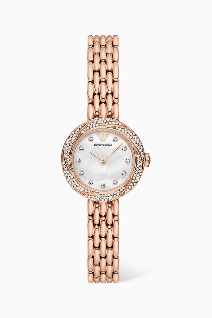 

Rosa Quartz Watch, 26mm, Rose gold