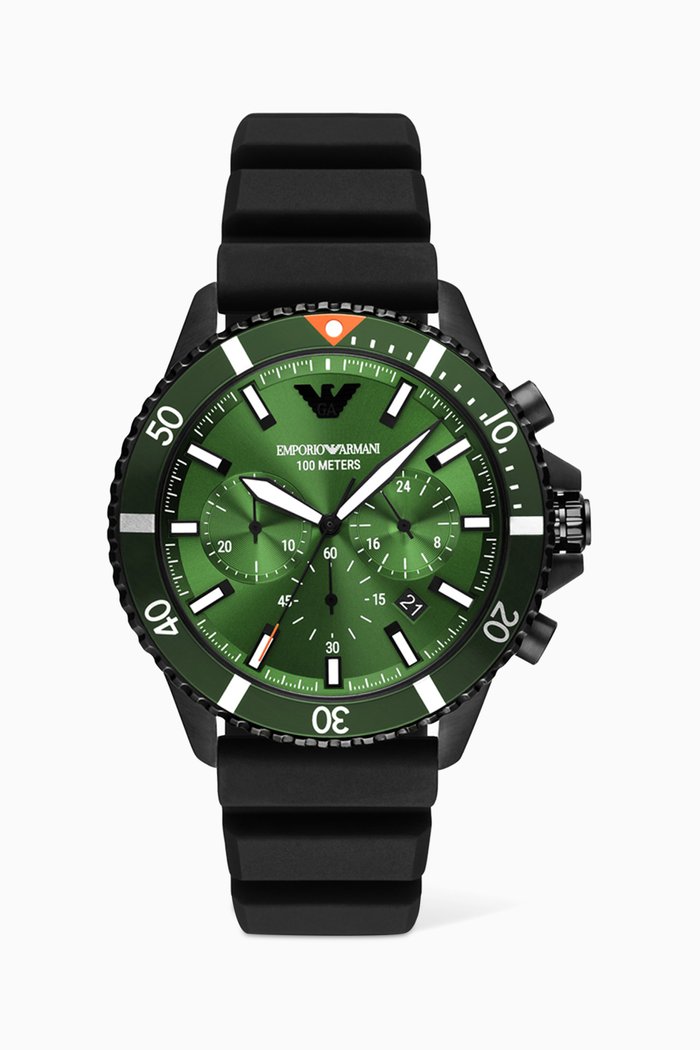 

Diver Chrono Watch, 43mm, Black