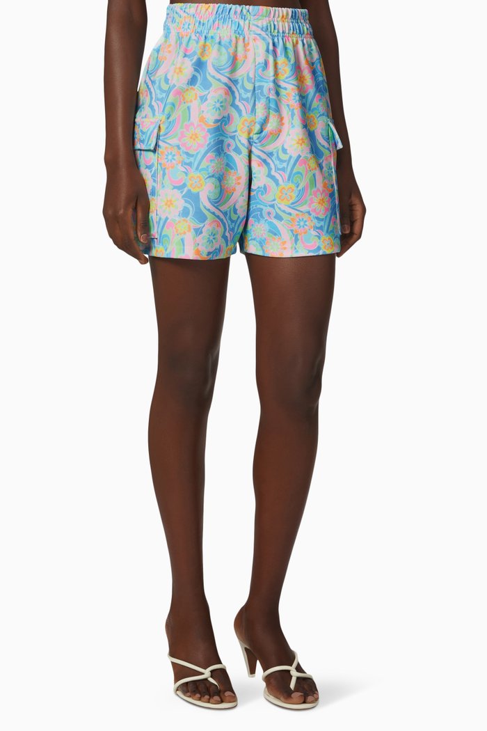 

Harvey Shorts in Stretch Terry, Multicolour