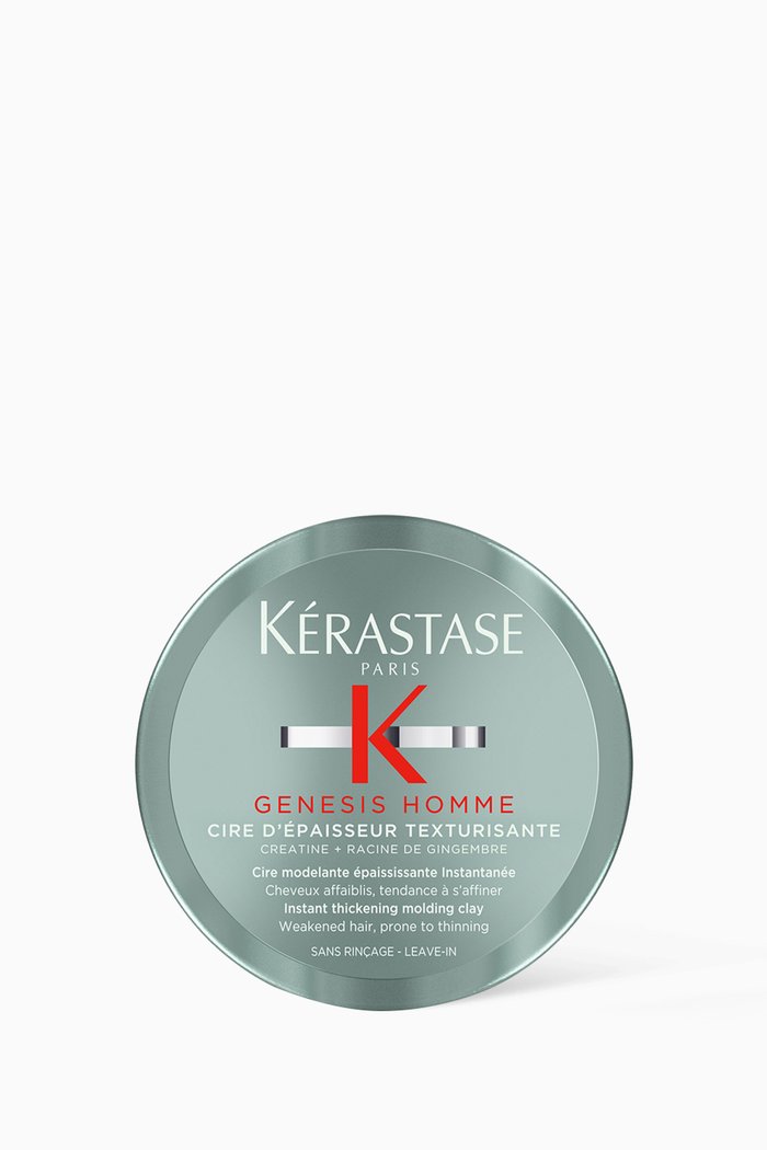 

Genesis Homme Cire d’Epaisseur Texturisante, 75ml, Colourless