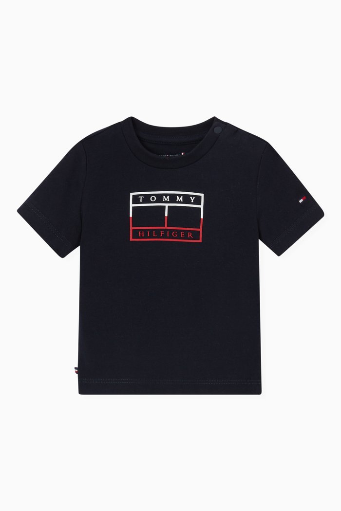 

Logo T-shirt in Cotton, Blue