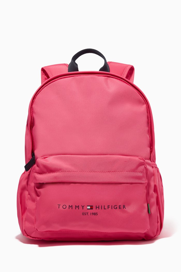 

TH Established Logo Backpack in Recycled Canvas, Pink