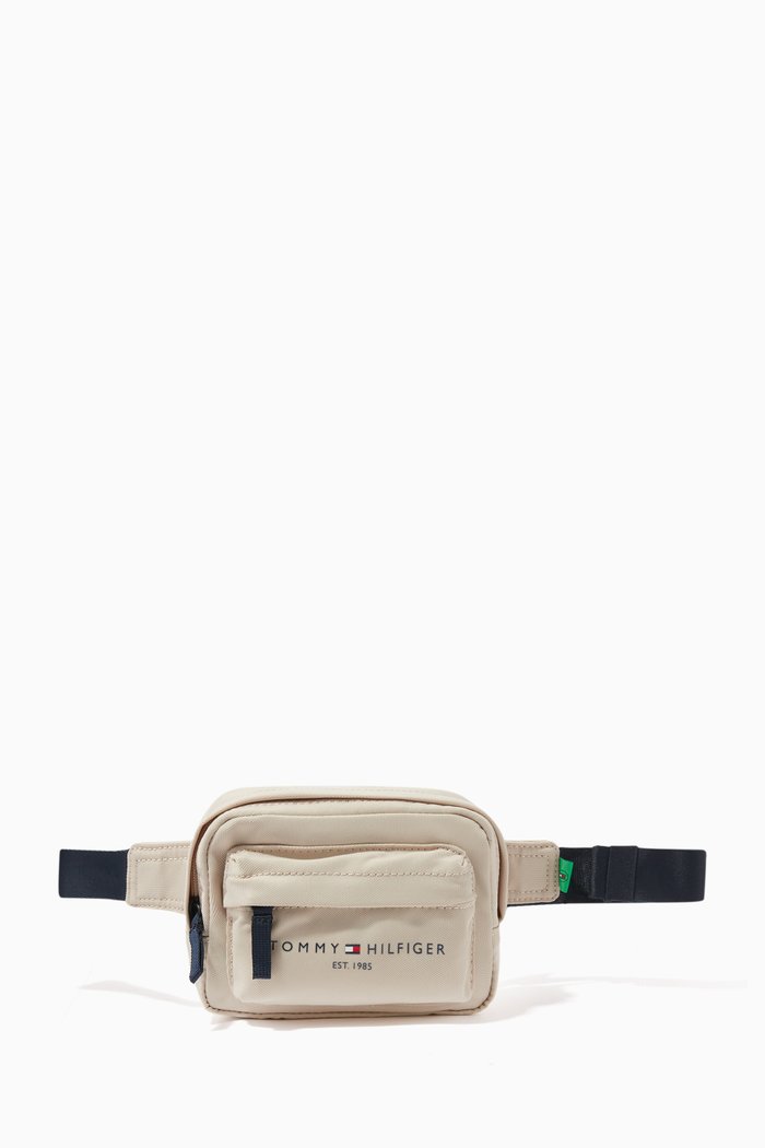 TH Established Belt Bag in Recycled Fabric, Neutral