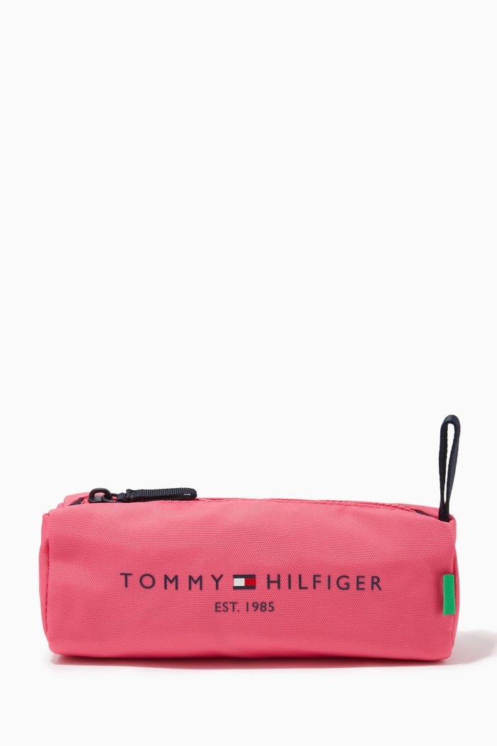 

TH Established Pencil Case in Recycled Fabric, Pink