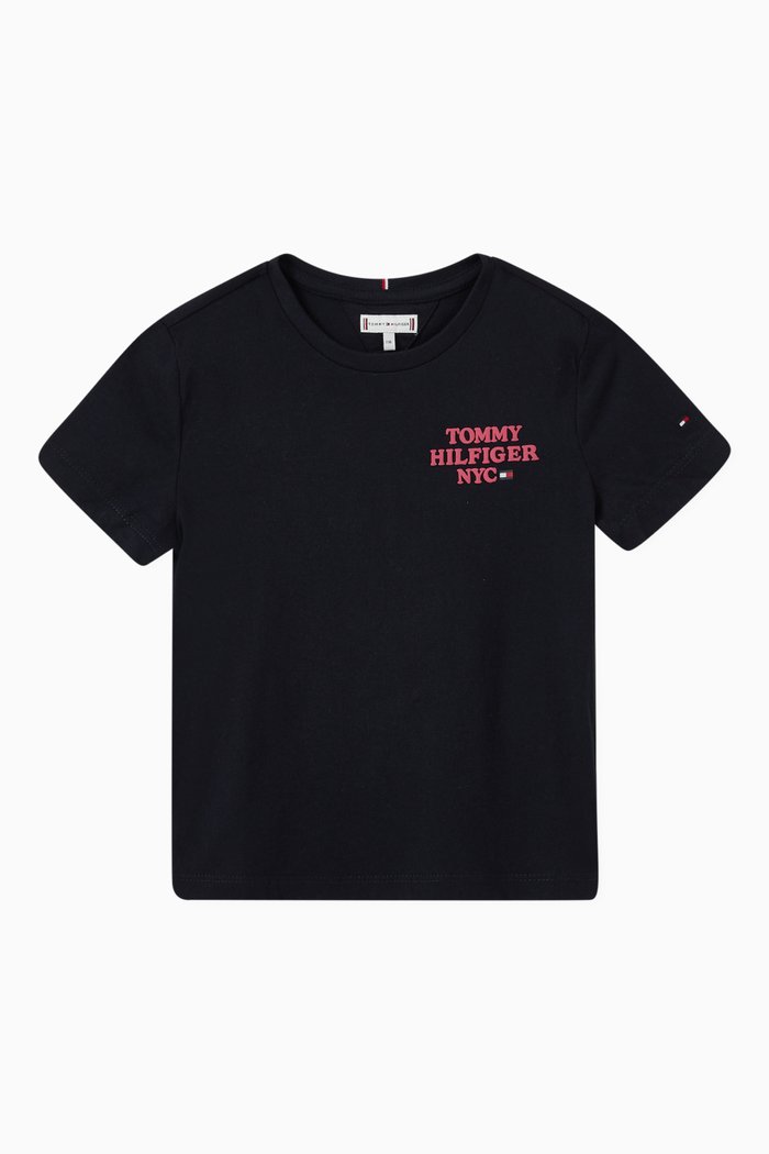 

NYC Logo T-shirt in Cotton & Polyester, Blue