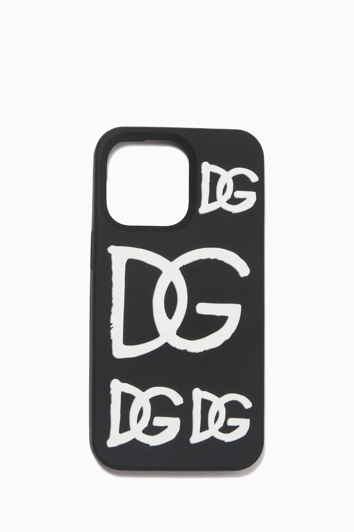 

DG Logo iPhone 13 Pro Cover in Rubber, Black