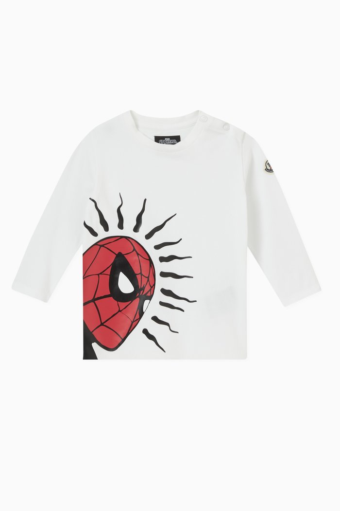 Spiderman T-shirt in Cotton, Red