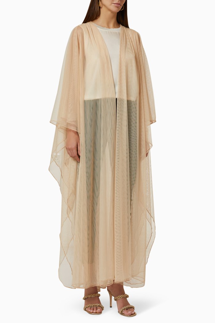 

Tulle Abaya, Neutral
