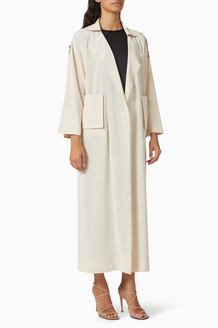 

Summer Trench Abaya, Neutral