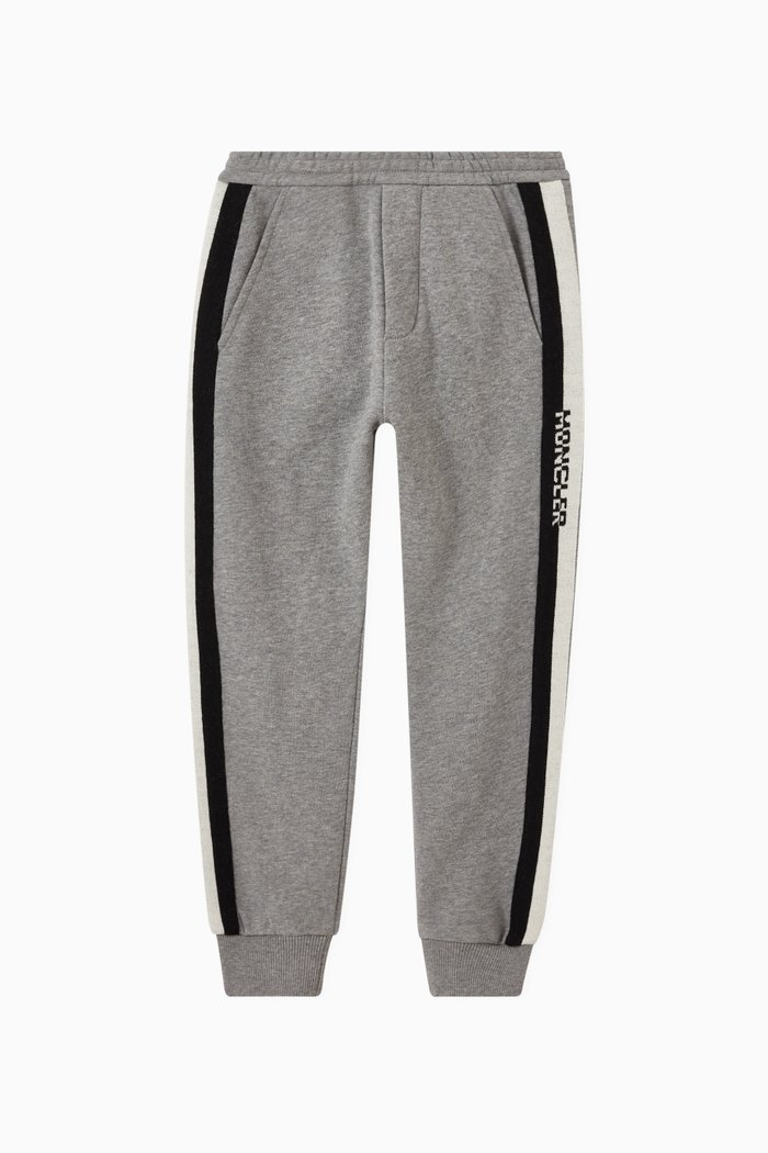 Logo Sweatpants in Cotton, Grey