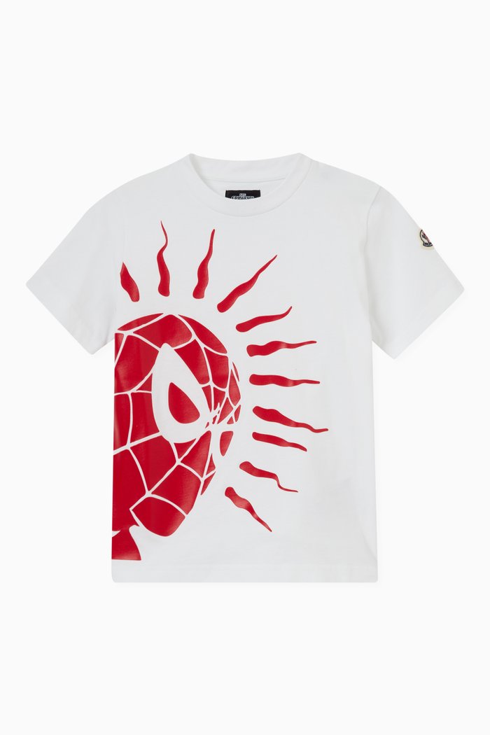 

Spidey-Sense Print T-shirt in Cotton, White
