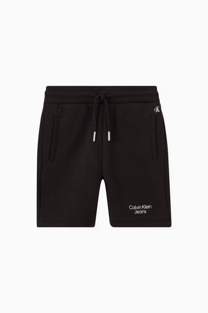 

Logo Jogger Shorts, Black