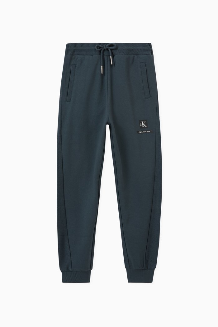 

Logo Track Pants in Cotton, Blue