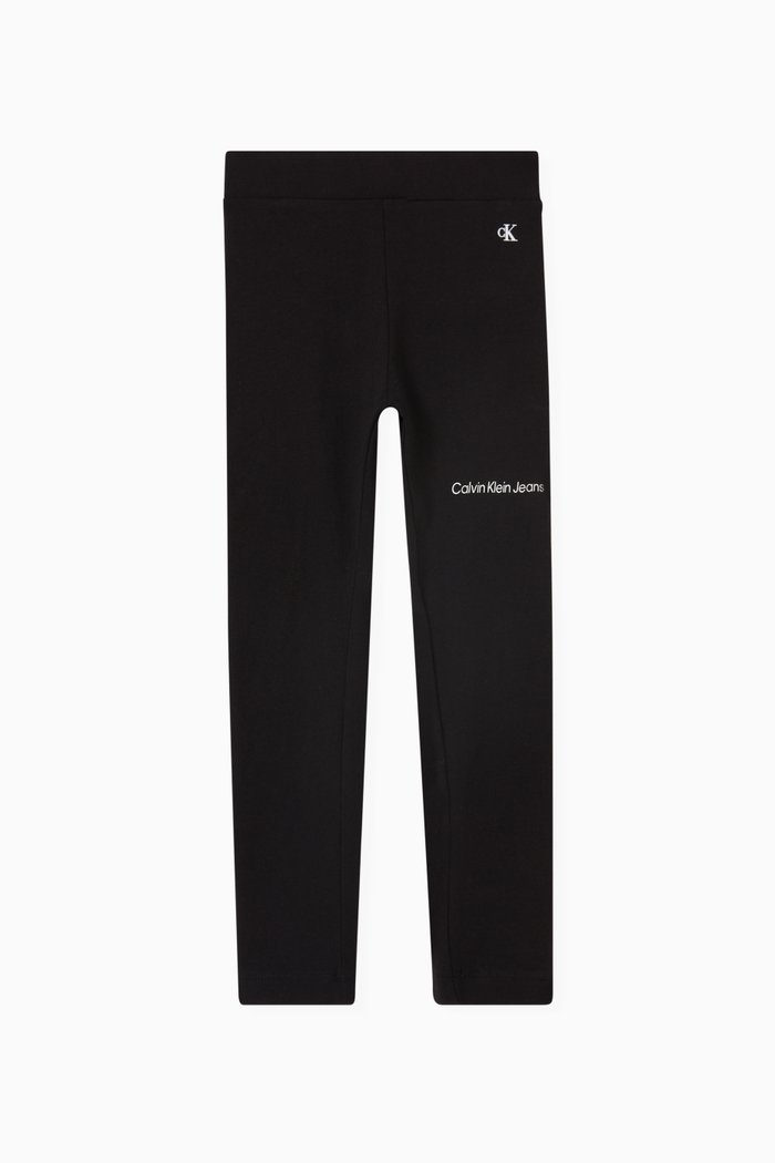 

Logo Leggings, Black