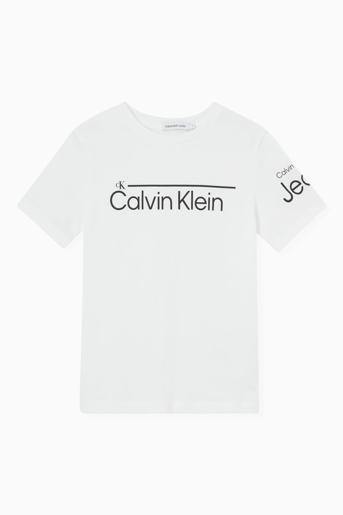 

Logo T-shirt in Cotton, White