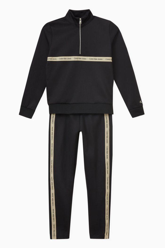 

Logo Tracksuit, Black