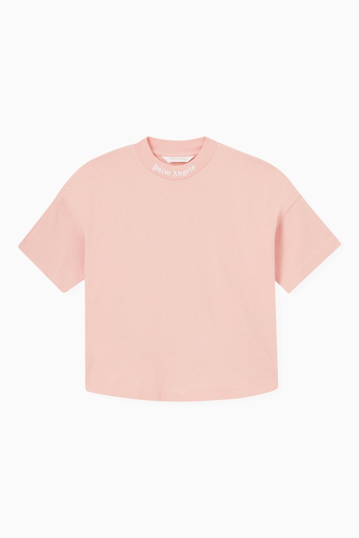 

Logo T-shirt in Cotton, Pink