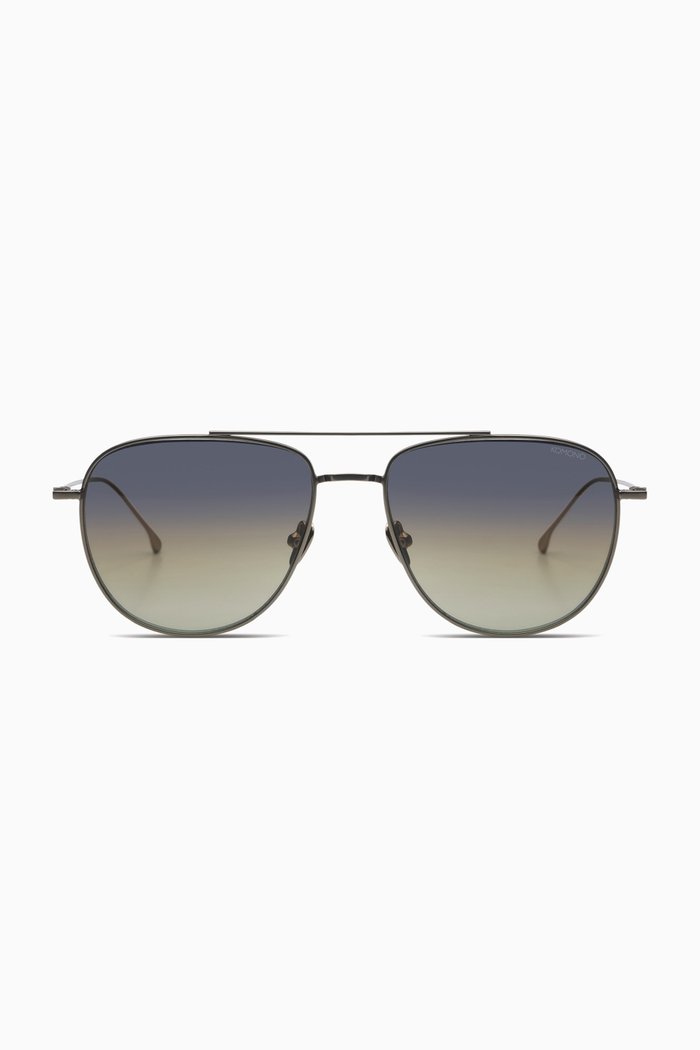 

Curtis Storm Sunglasses in Stainless Steel, Silver