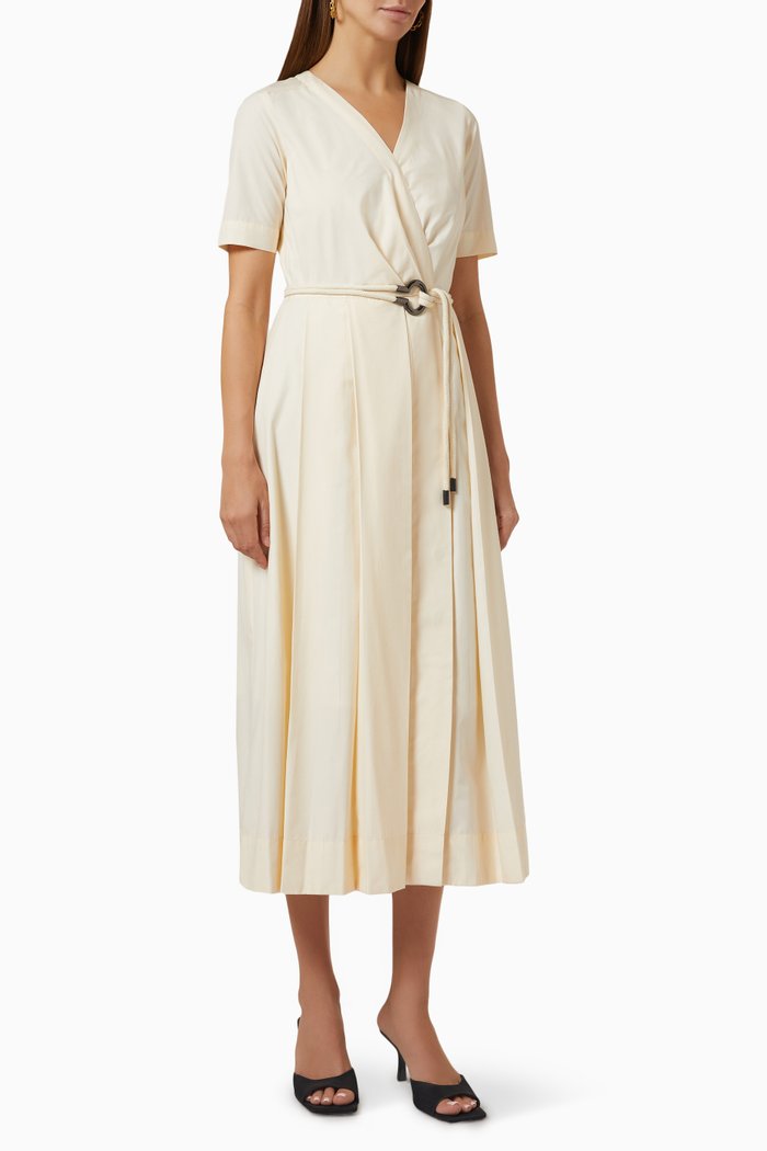 

Paige Dress in Poly Cotton, Neutral