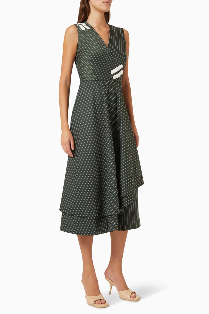 

Pierrie Jumpsuit in Terry Rayon, Green
