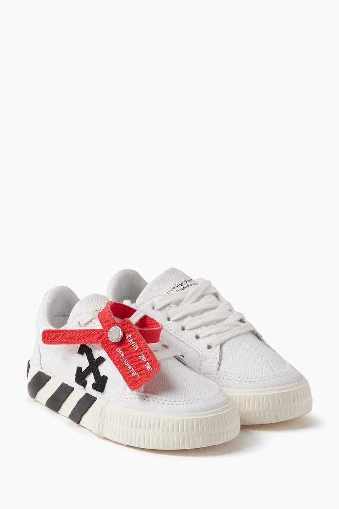 

Vulcanized Low-top Sneakers in Vulcanized Canvas, White