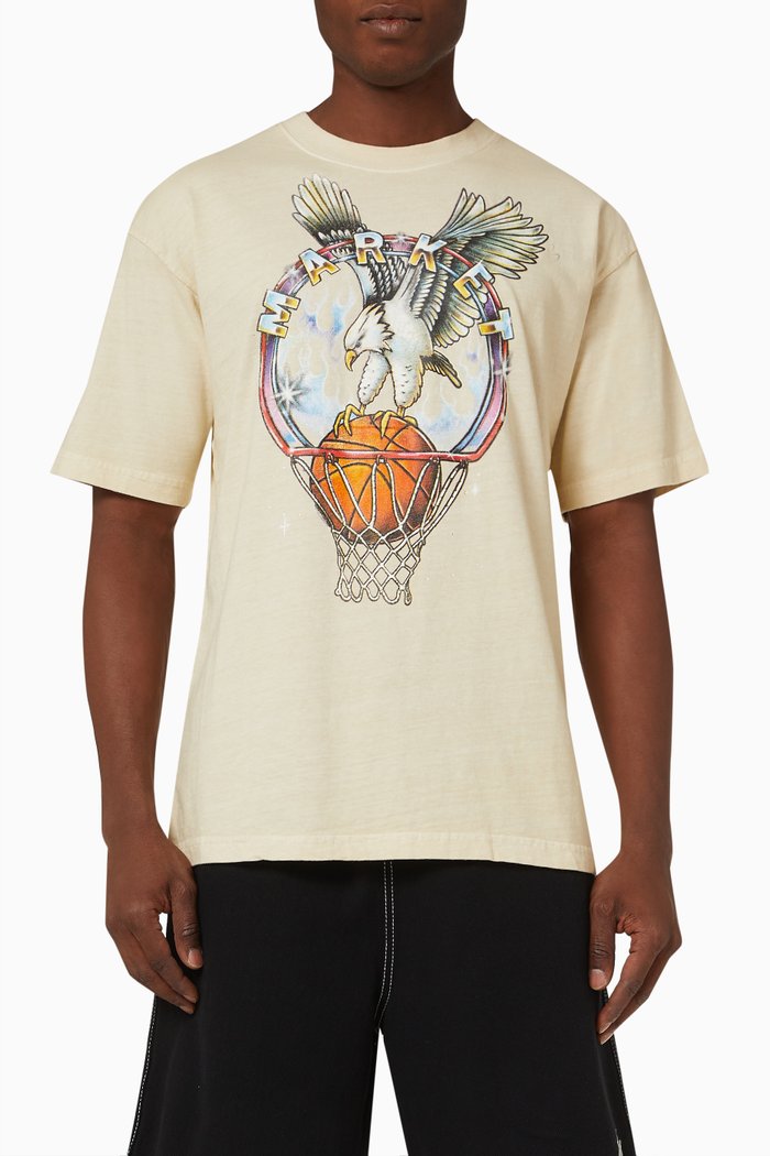 

Eagle T-shirt in Cotton, Neutral