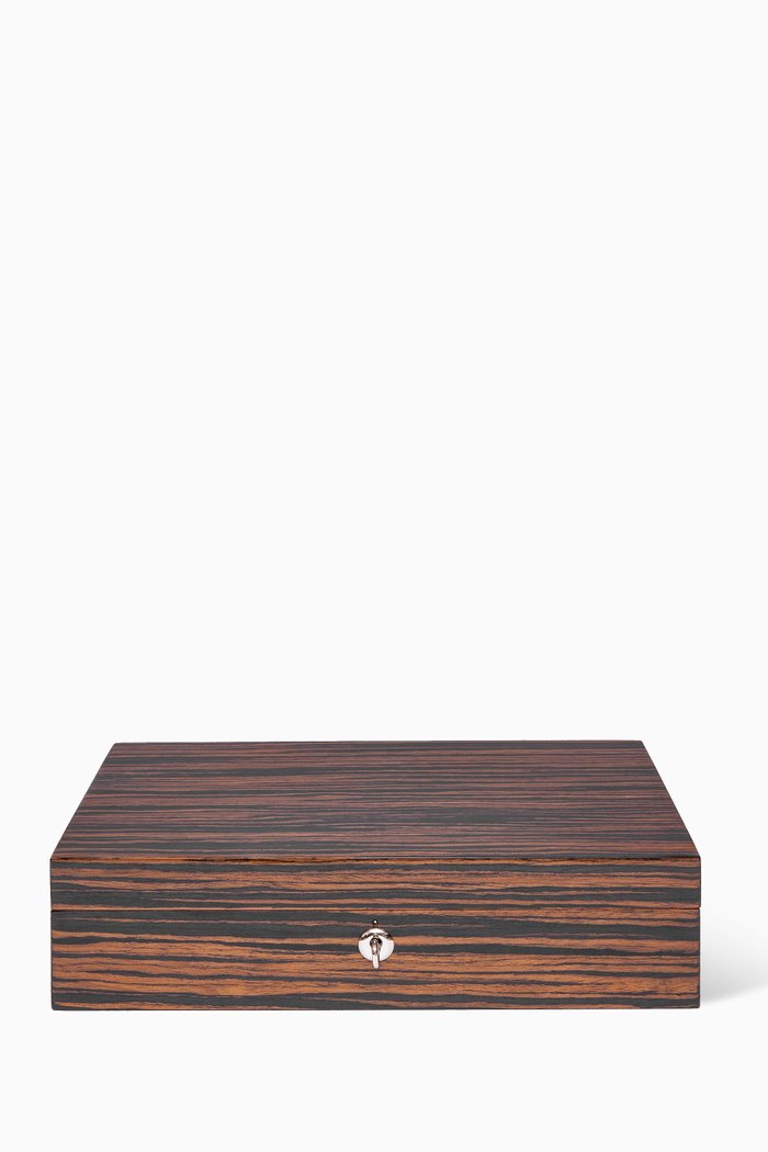 

Heritage 10 Watch Collectors Box in Wood, Brown