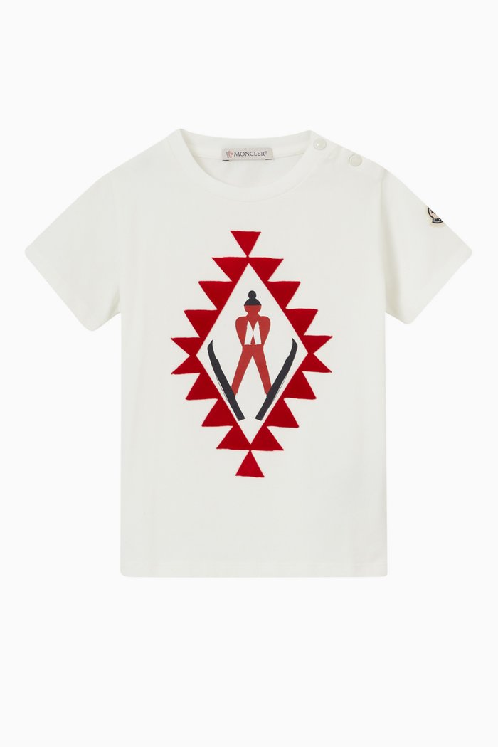 

Ski T-shirt in Cotton, Neutral