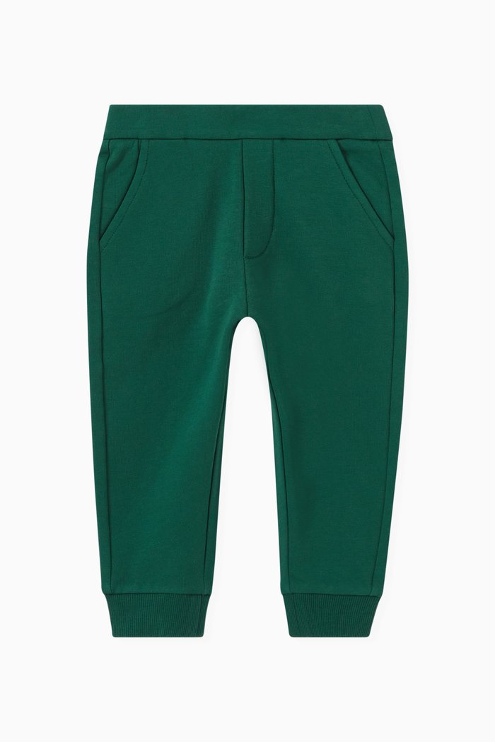 

Logo-patch Sweatpants in Cotton, Green