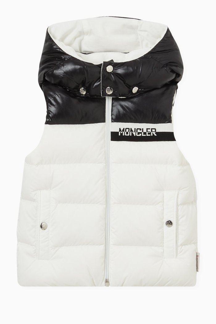 

Logo Nurow Vest in Polyamide, White