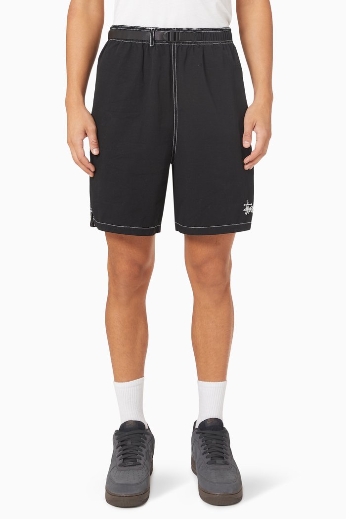 

Ripstop Mountain Shorts in Cotton, Black