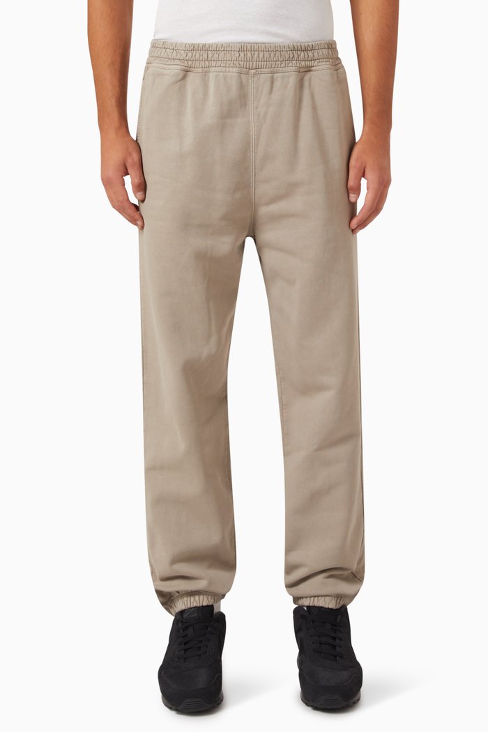 

Logo Detail Sweatpants in Cotton, Neutral