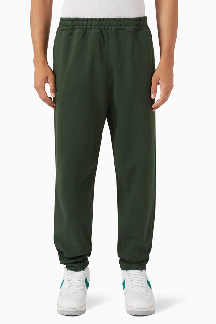 

Stock Logo Sweatpants in Cotton, Green